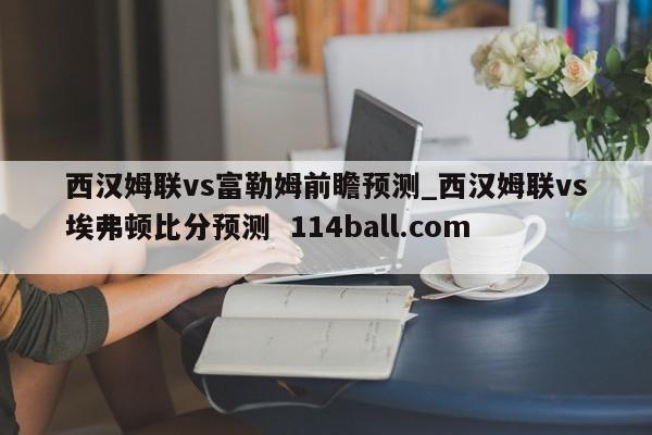 西汉姆联vs富勒姆前瞻预测_西汉姆联vs埃弗顿比分预测  114ball.com 
